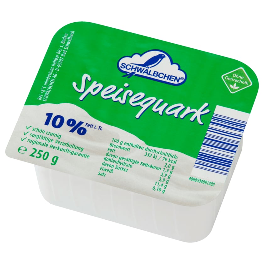 Schwälbchen Speisequark 10% 250g